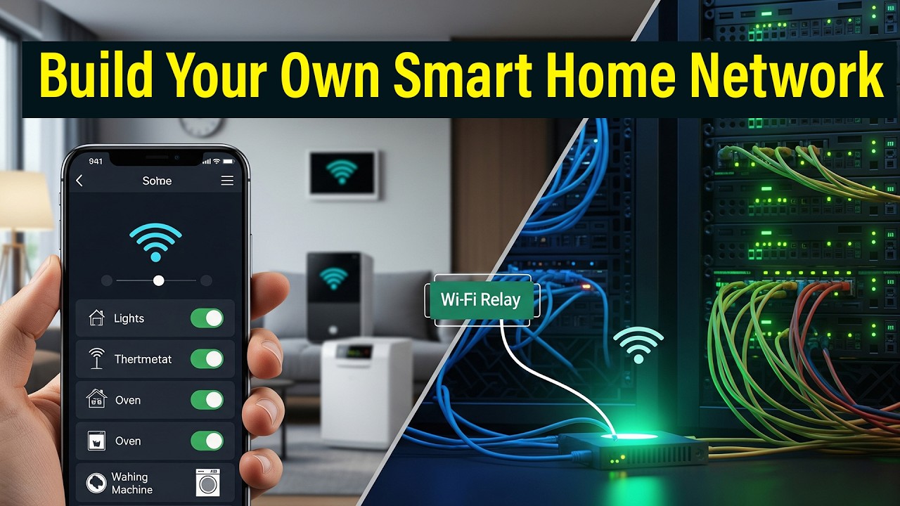 DIY Smart Home: Control your servers or Appliances using ESP32-S3 Relay [Hindi]