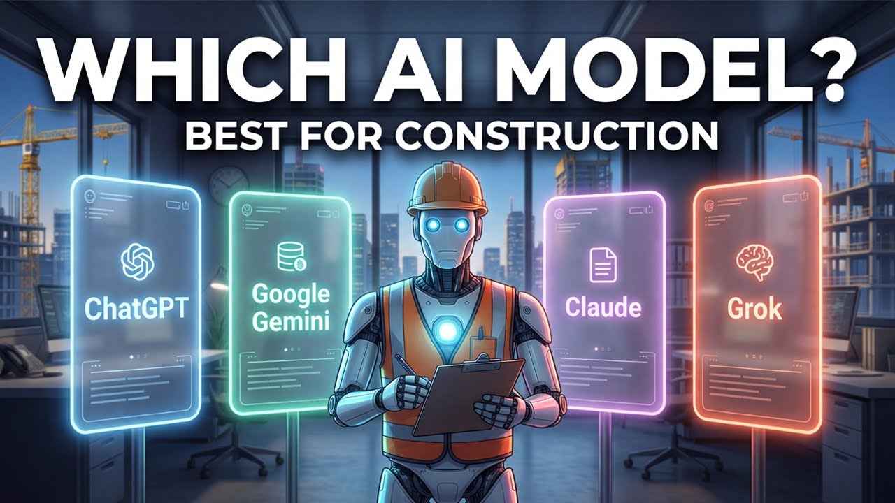 ChatGPT vs Gemini vs Claude vs Grok — Best AI for Construction?