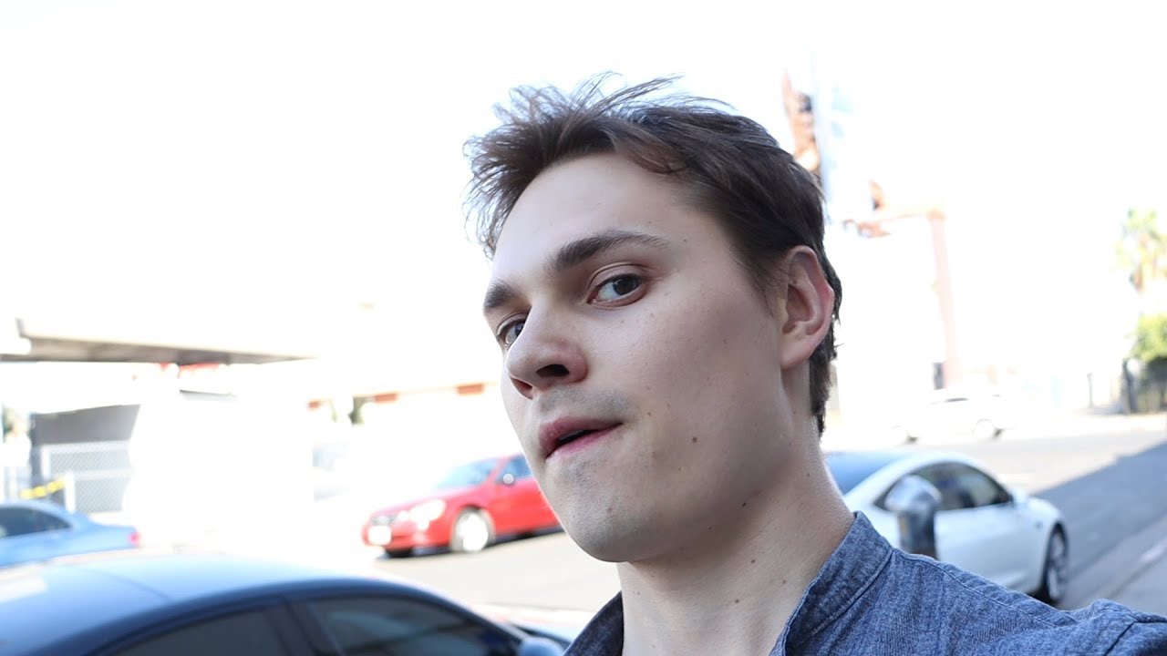 Walking by your reflection in public