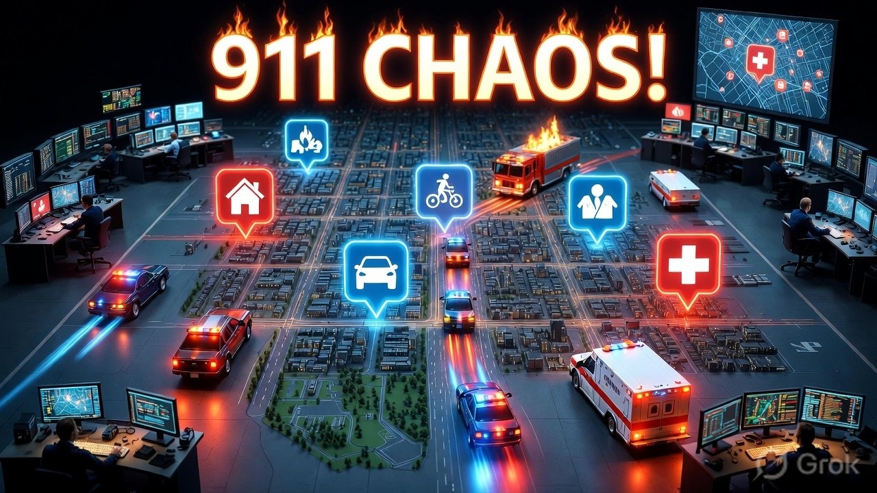 911 Operator Gameplay in Albuquerque! – Crazy Emergency Calls