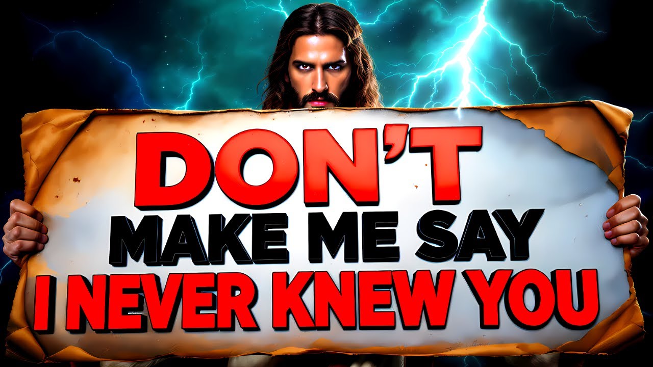 GOD SAYS- 