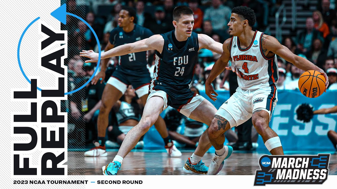 FAU vs. FDU: 2023 NCAA men's second round | FULL REPLAY