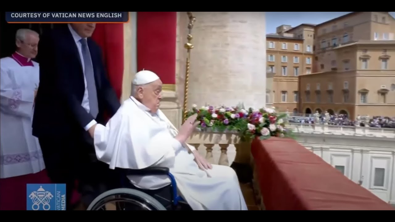 Pope Francis gives emotional &lsquo;Urbi et Orbi&rsquo; final blessing Easter Sunday 2025