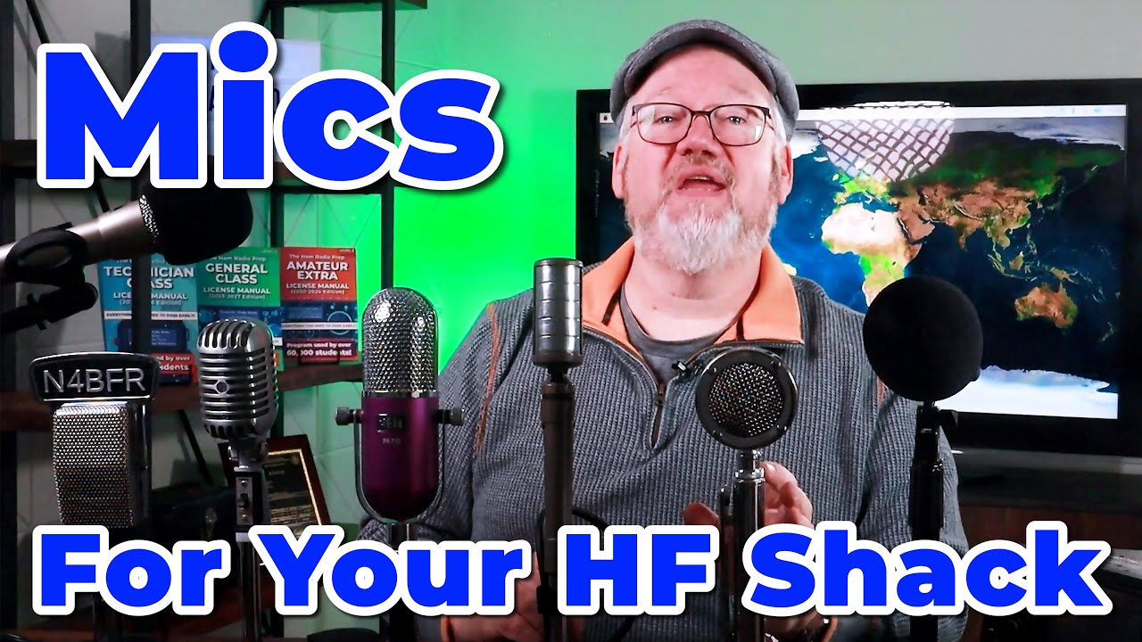 Upgrade Your HF Ham Radio with a New Microphone! 🎙️