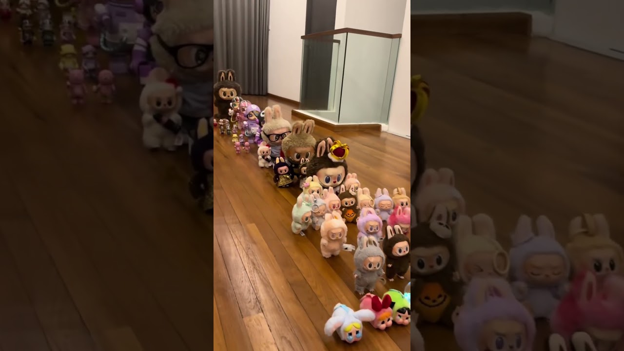 My INSANE LABUBU Collection Tour! 50+ Rare Pop Mart Figures (Some You've NEVER Seen!) 🦷✨