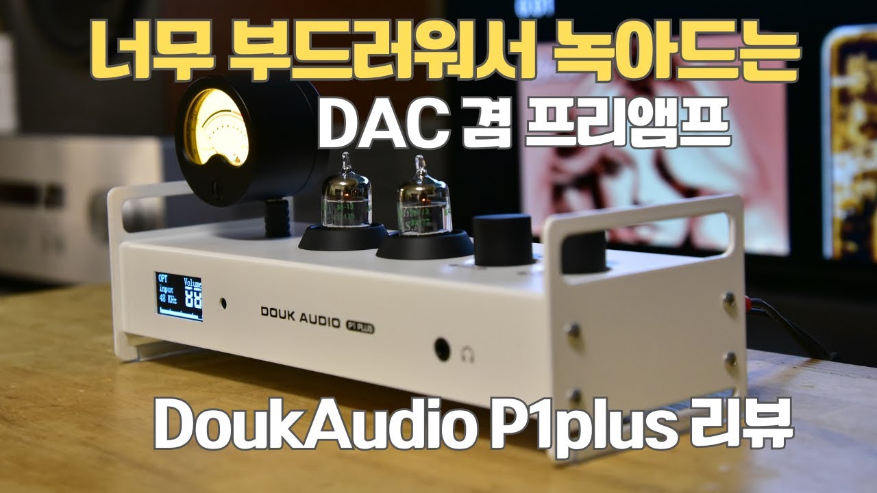 고음질의 진공관 Dac겸 프리앰프 DoukAudio p1plus