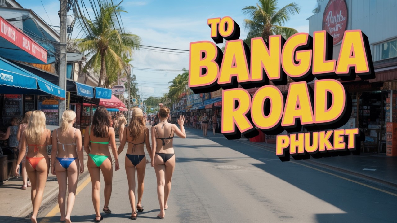 Travel from KL to Phuket Thailand 🇹🇭 and walked through the wildest Night Market