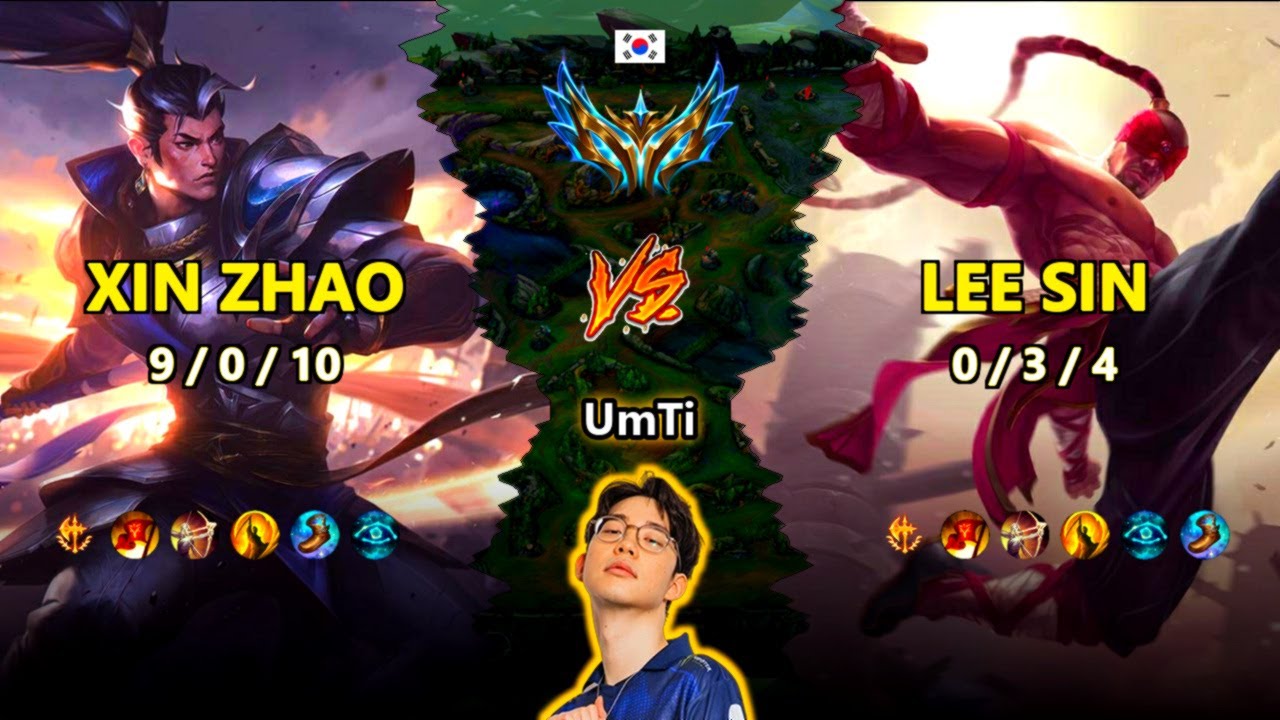 Umti | Xin Zhao JUNGLE vs LeeSin | Patch 26.1 | 2026-01-09 | LoL Replay