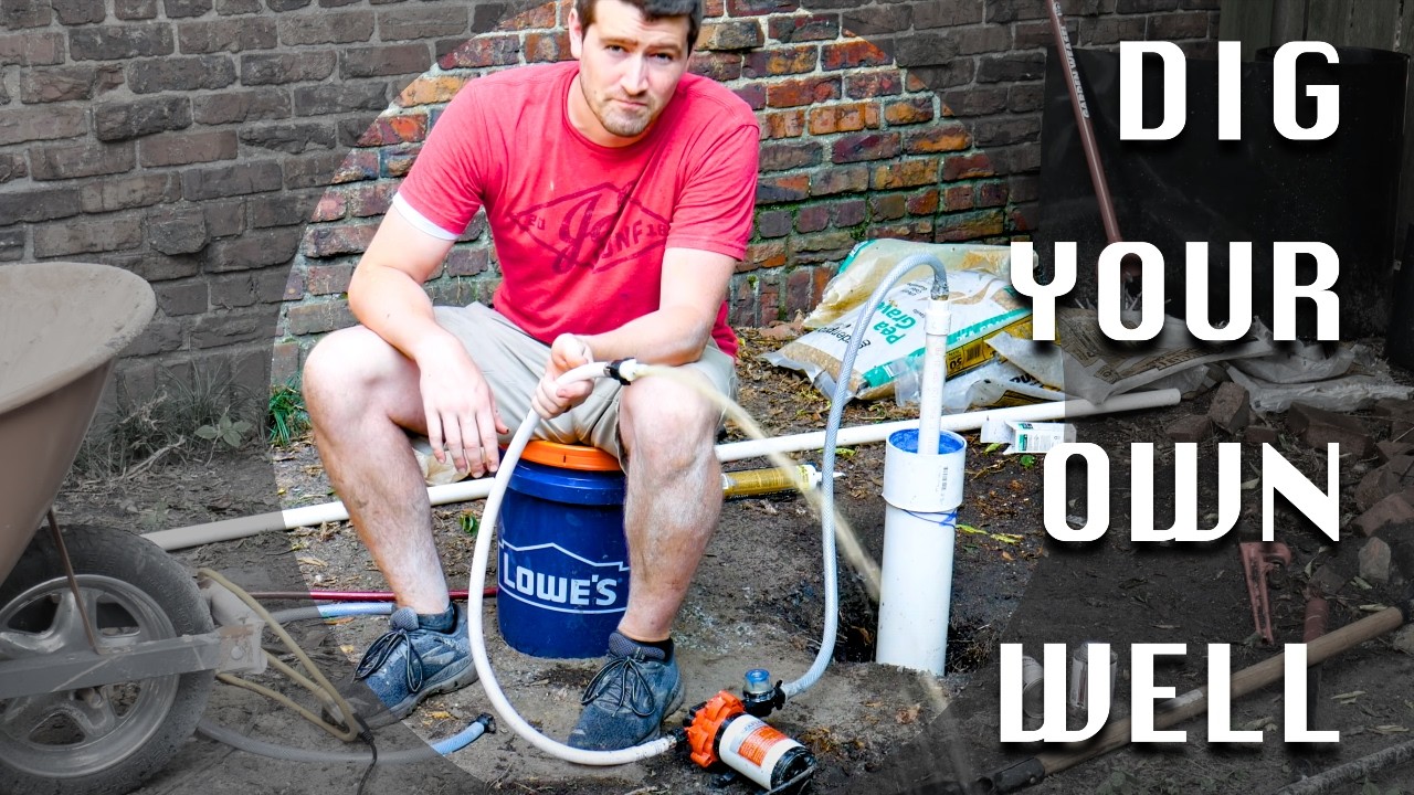 How to drill a simple shallow well yourself