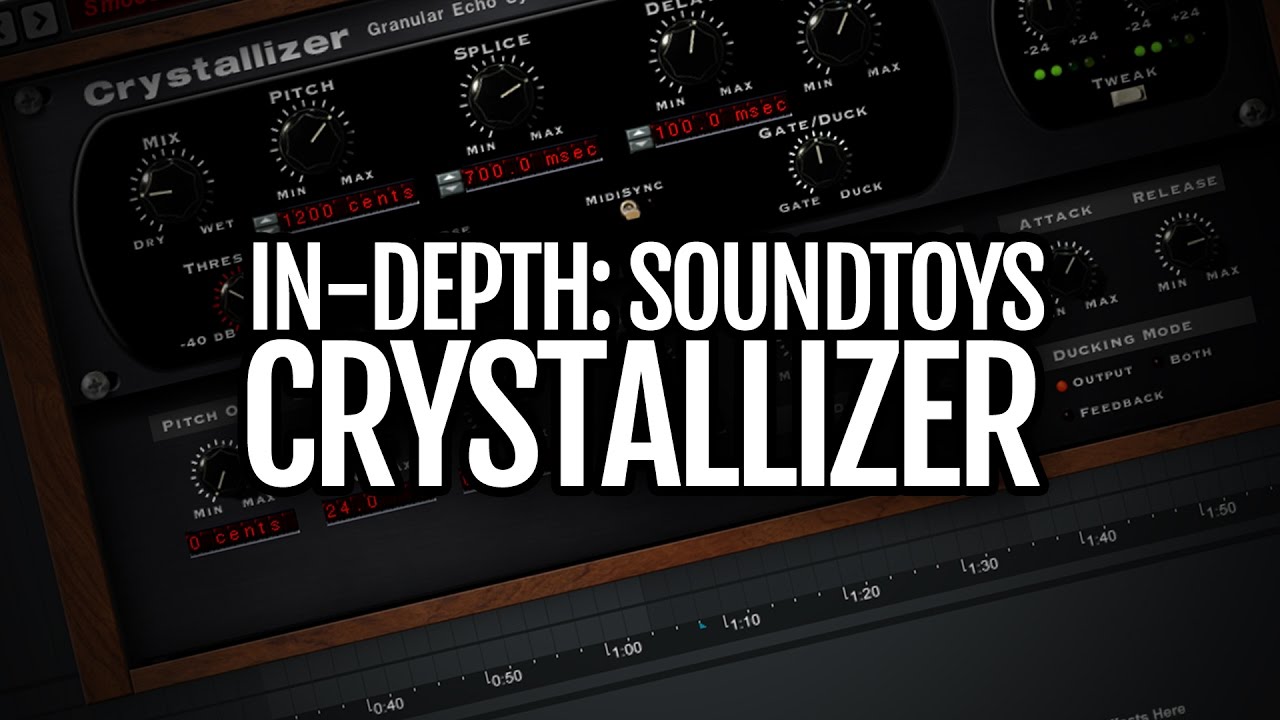 Soundtoys Crystallizer, a granular echo effect
