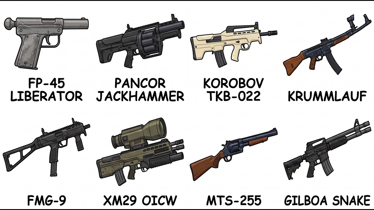 Every Strange Gun You Can't Name Explained