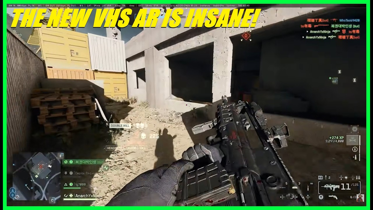The new VHS-2 assault rifle is INSANE! Really good gun! - Battlefield 6 season 2