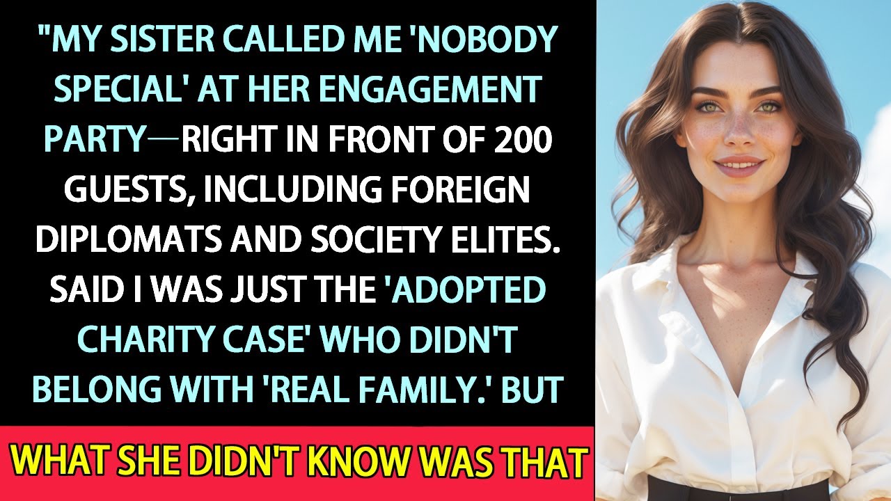 Sister Called Me 'Nobody Special'—Until The Ambassador Introduced Me As His Daughter