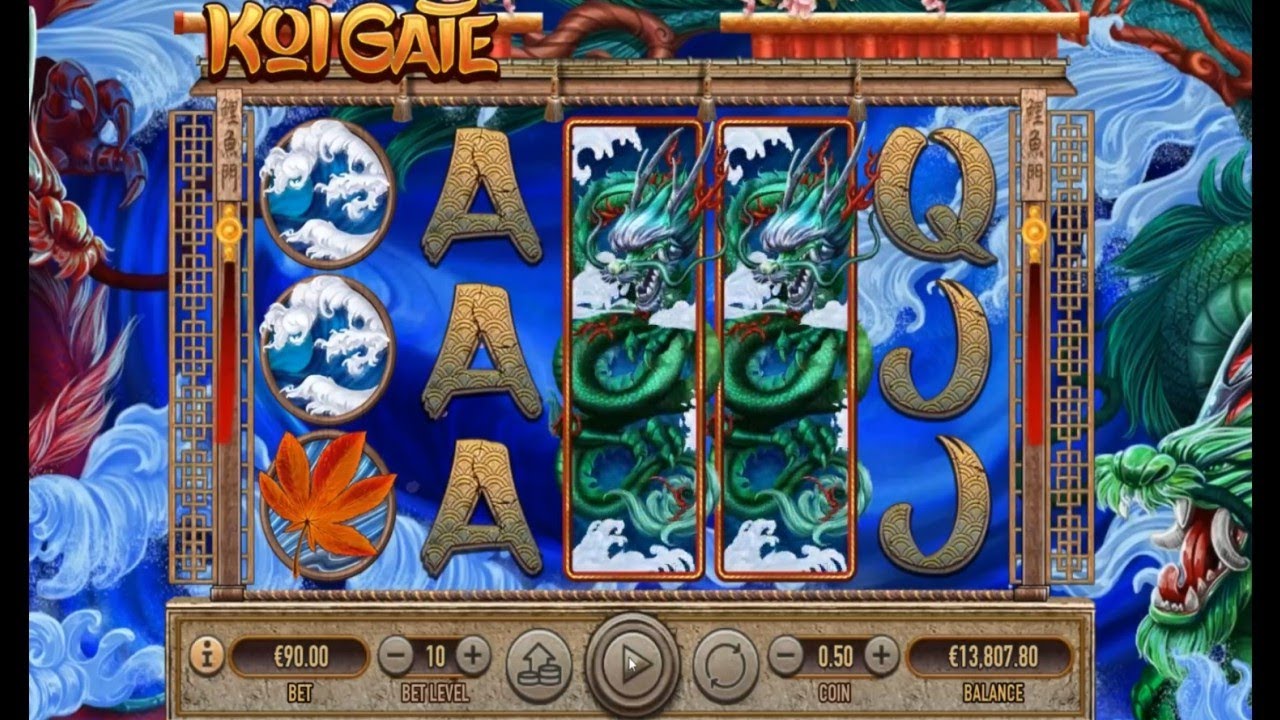 JOUER EN MISES MAXI sur la machine à sous KOI GATE 🎏 Koi Fish Bonus 🎏