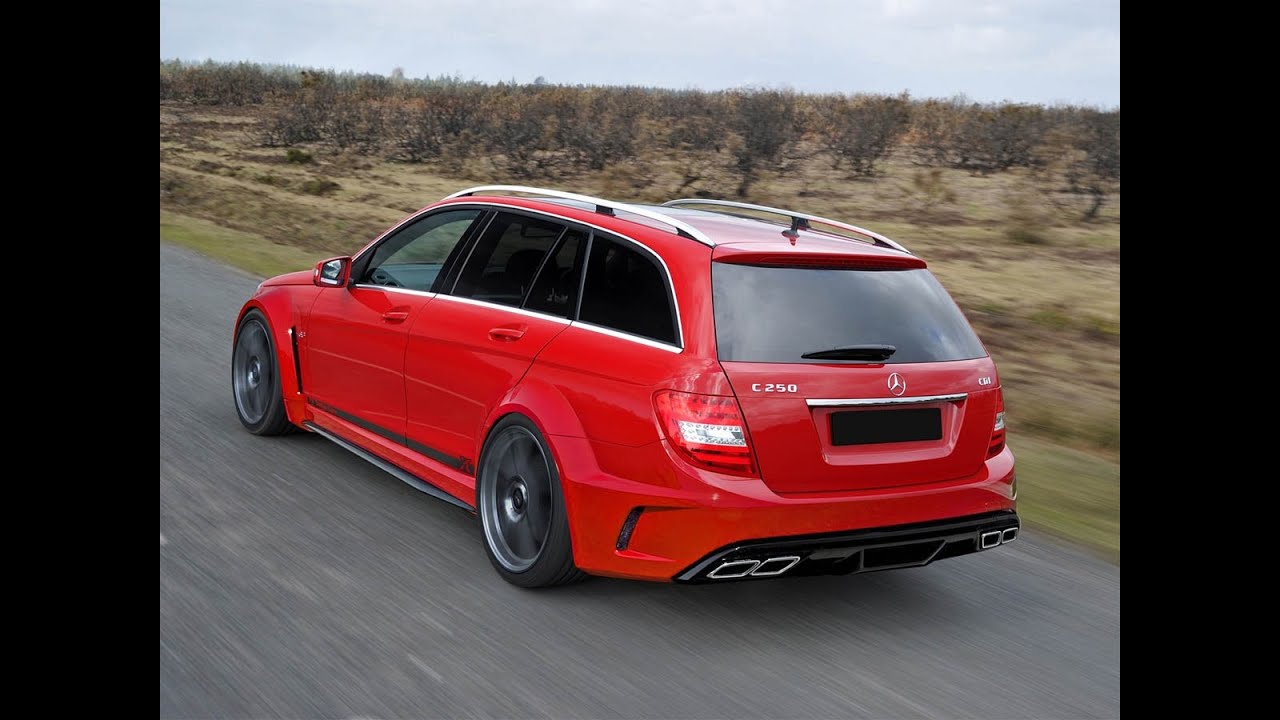 MERCEDES C CLASS W204 ESTATE AMG BLACK SERIES KIT