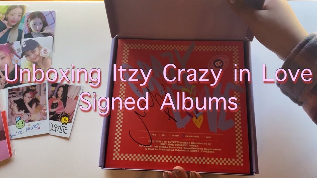 Unboxing ltzy Hello 82 Signed albums
