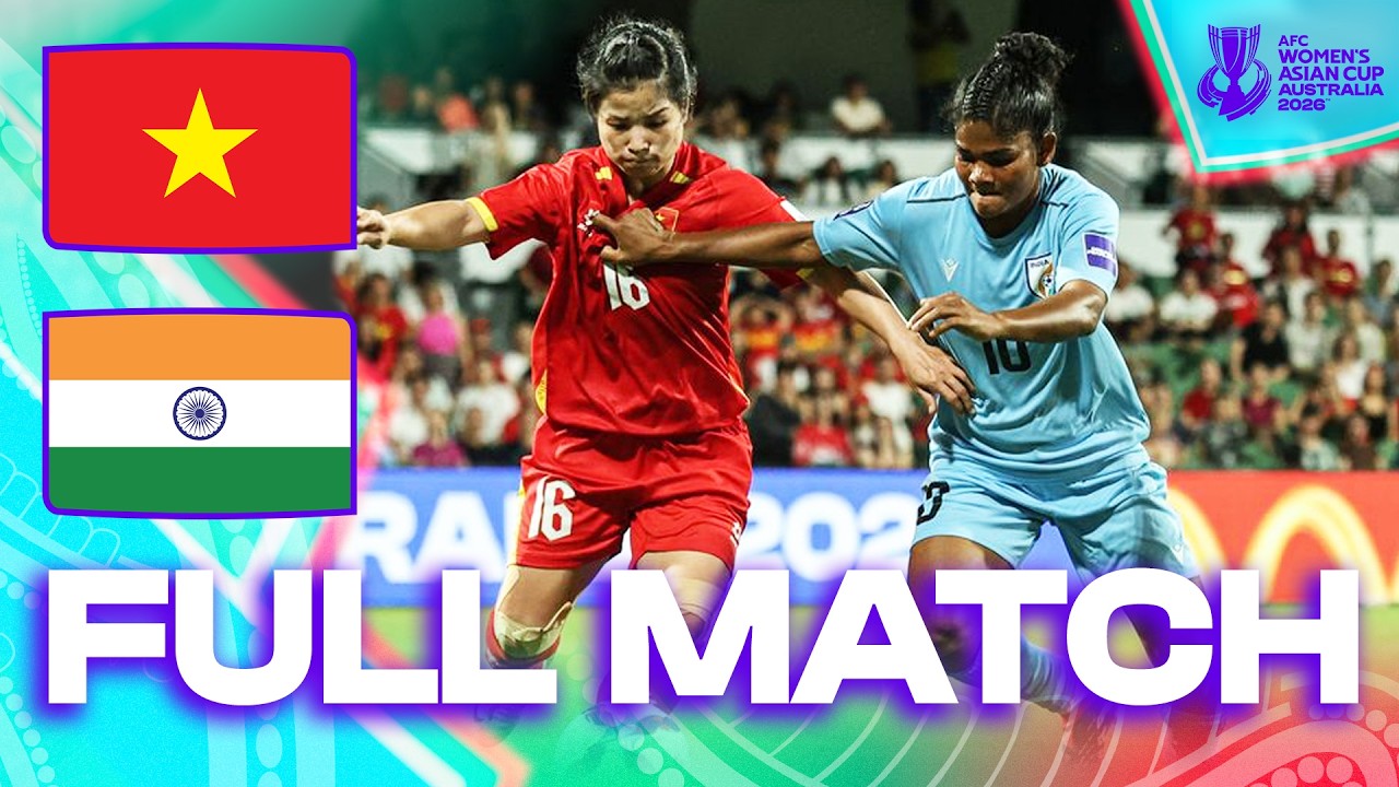 🔴 LIVE | Vietnam vs India | AFC Women's Asian Cup™ 2026