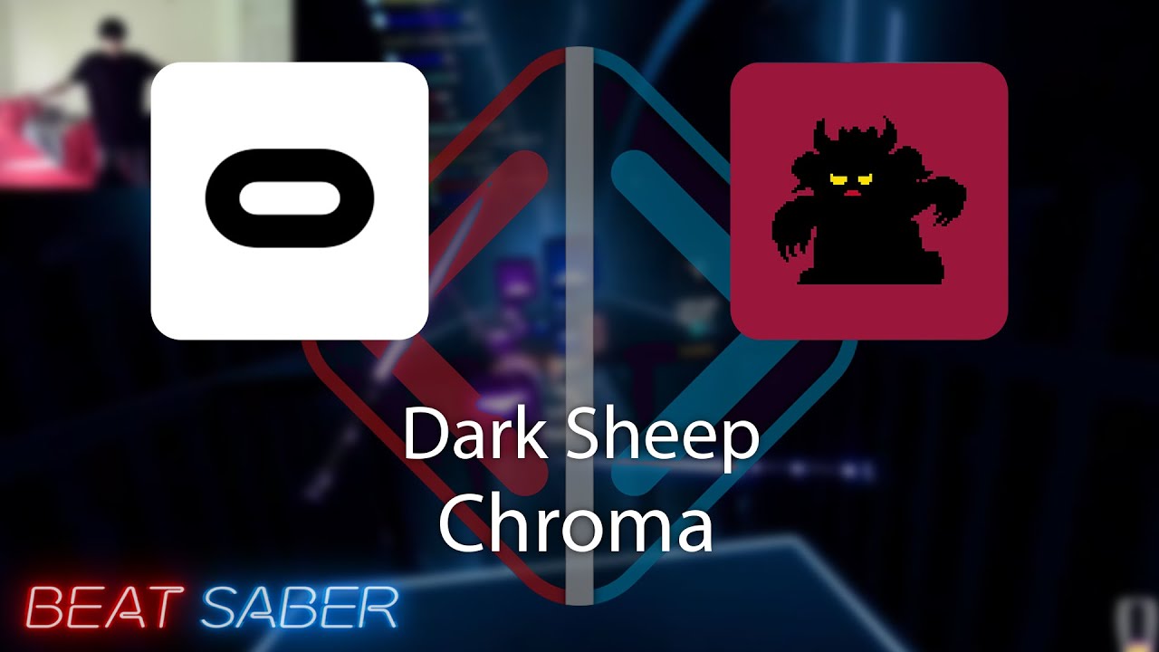 Beat Saber | KingRazer | Chroma - Dark Sheep [Expert+] #1 | 92.28%