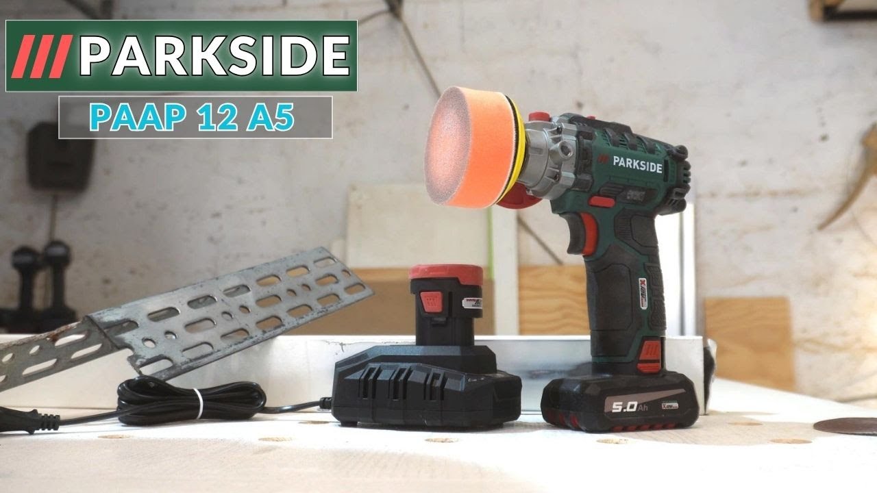Rechargeable Polisher PAAP 12 E5 PARKSIDE