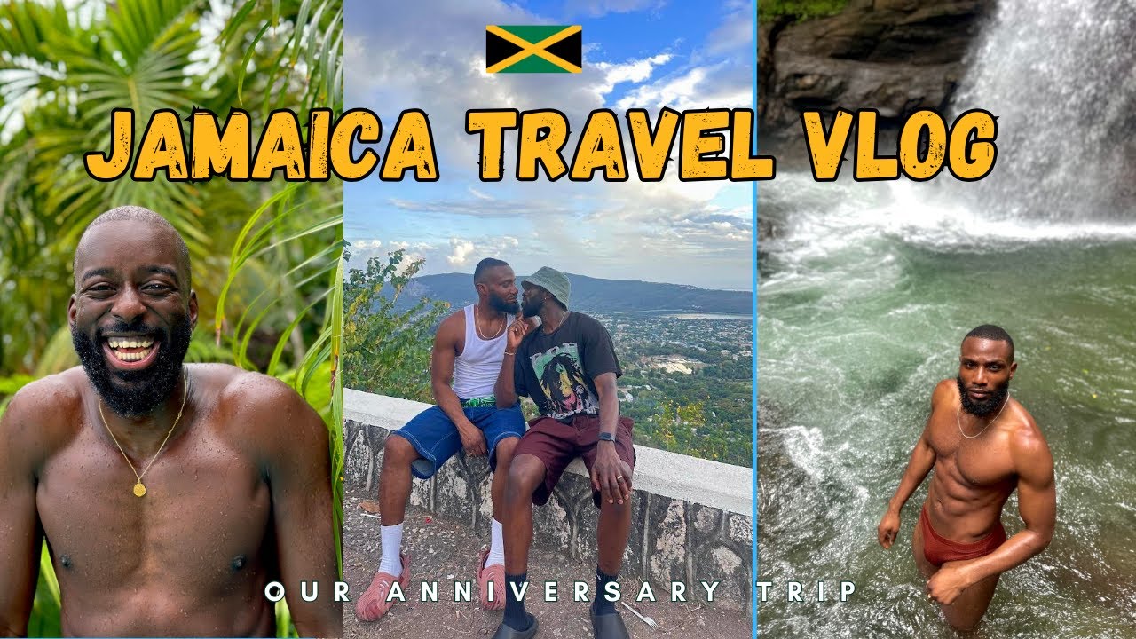 OUR FIRST VLOG | ANNIVERSARY TRIP TO JAMAICA 🇯🇲