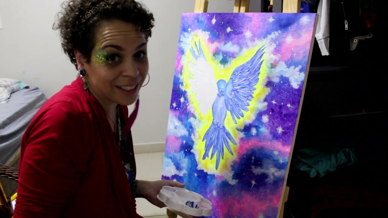 Pintando a Tela Mágica- Como colorir os pensamentos - [ SustentArte + Canal Steampunk ]