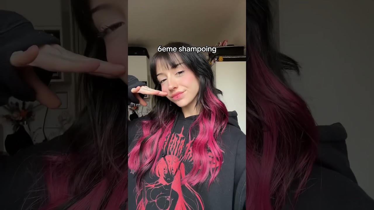 Évolution d’une coloration rouge ❤️‍🩹
