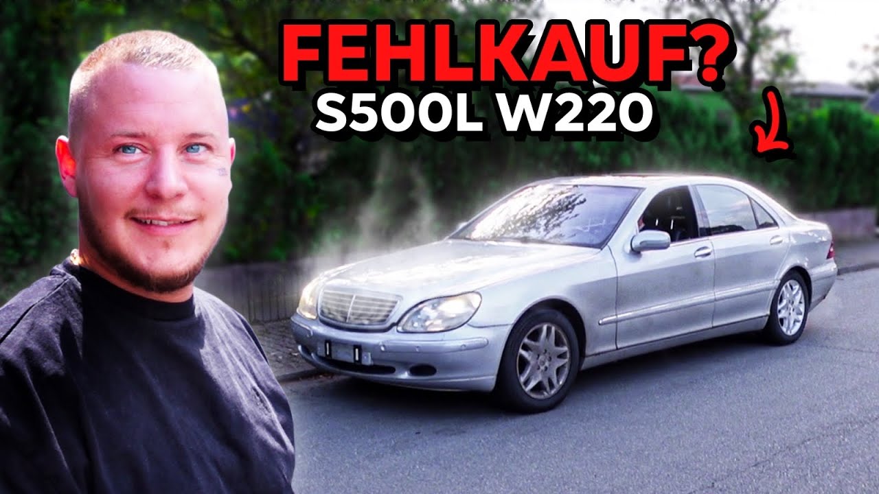 Billigsten S500L ohne Batterie&Motorstart blind gekauft/ Läuft die V8 S-Klasse?🤯
