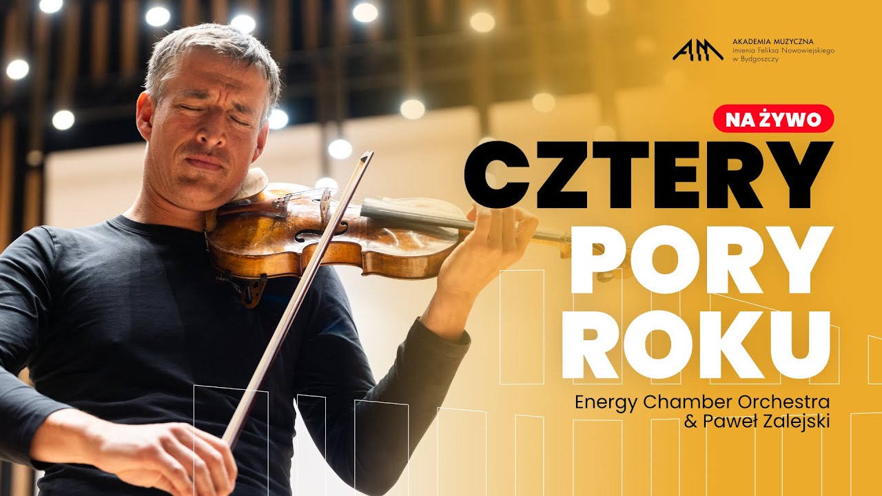 CZTERY PORY ROKU - A. Vivaldi | Energy Chamber Orchestra KONCERT NA ŻYWO