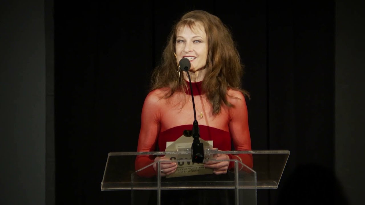 Voice Arts&reg; Awards - Beata Pozniak - Celebrity Presenter_ Featuring the Broadway Boys