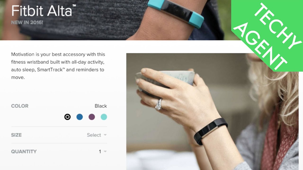 Fitbit Alta - SURPRISE ANNOUNCEMENT