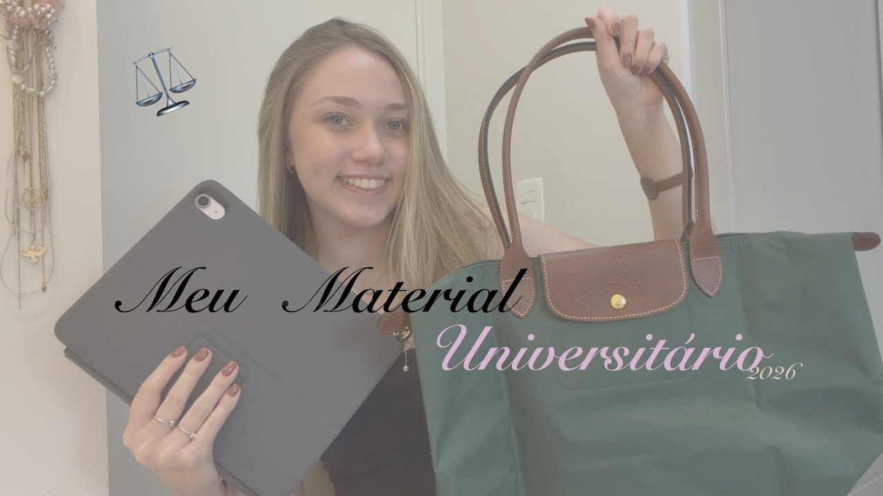 MEU MATERIAL UNIVERSITÁRIO 2026🌟 | 1º SEMESTRE DE DIREITO