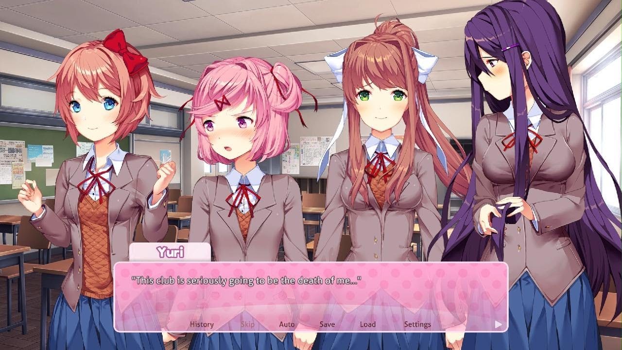 Doki Doki Ep 2 Sayori Causing Mischief And More Poems