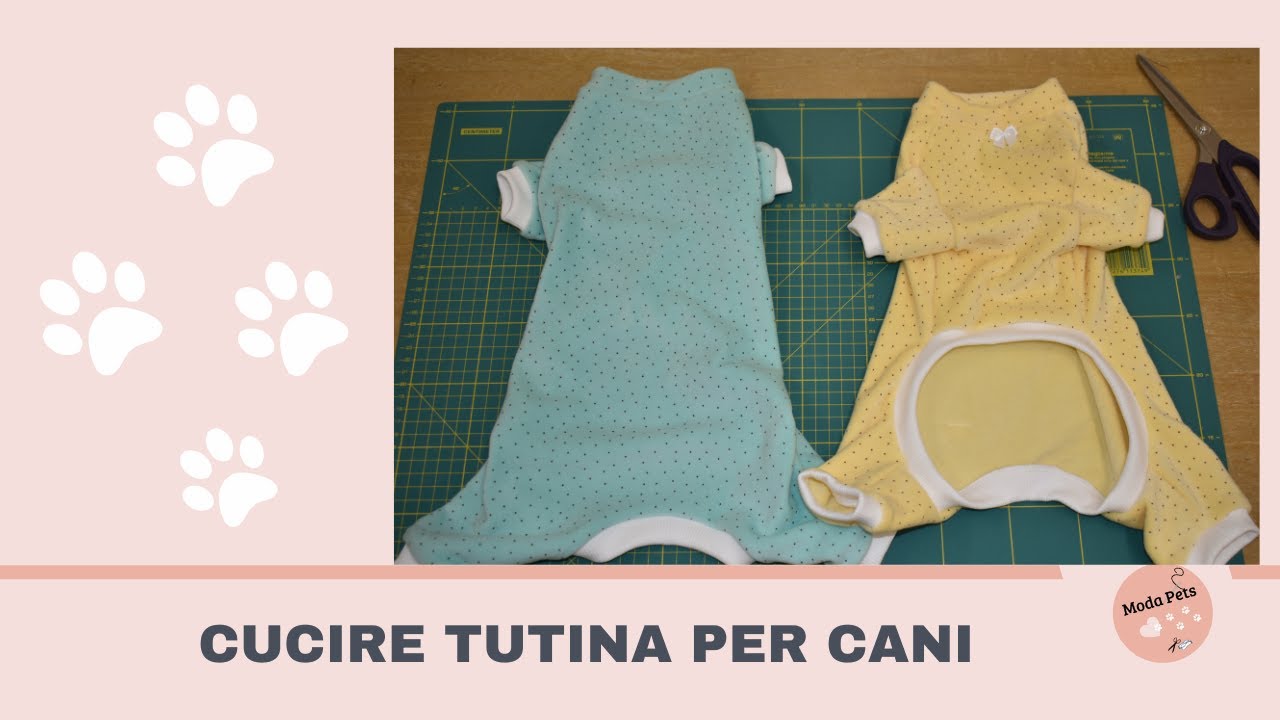 CUCIRE TUTINA PER CANI| Moda Pets cucito sartoriale per cani