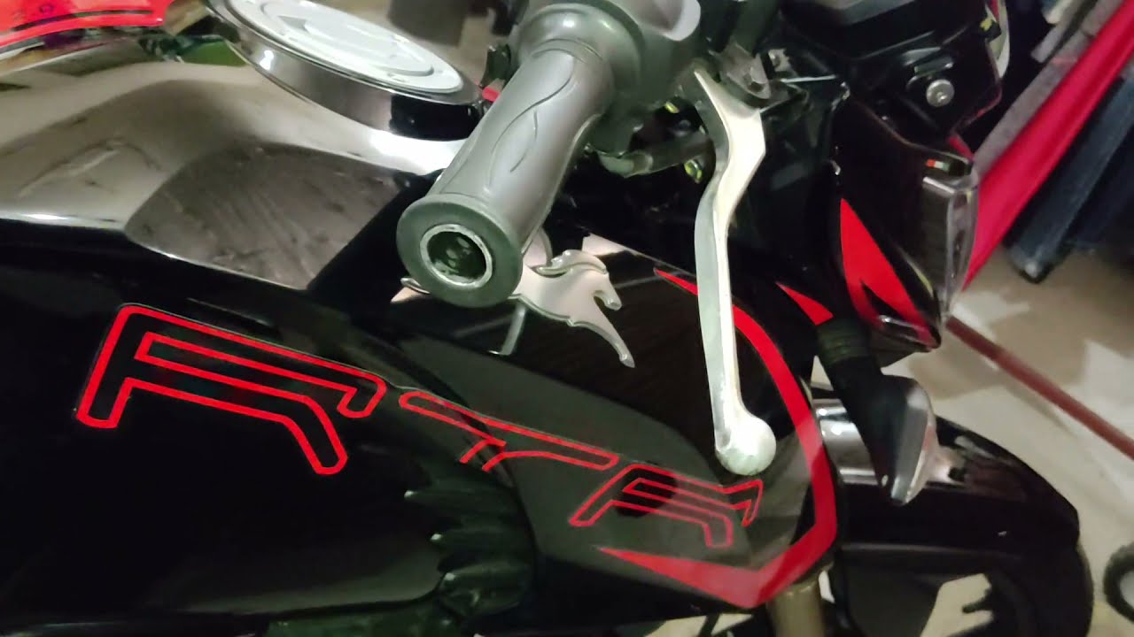 Cambiando el contrapeso de la apache 200 - rtr 200