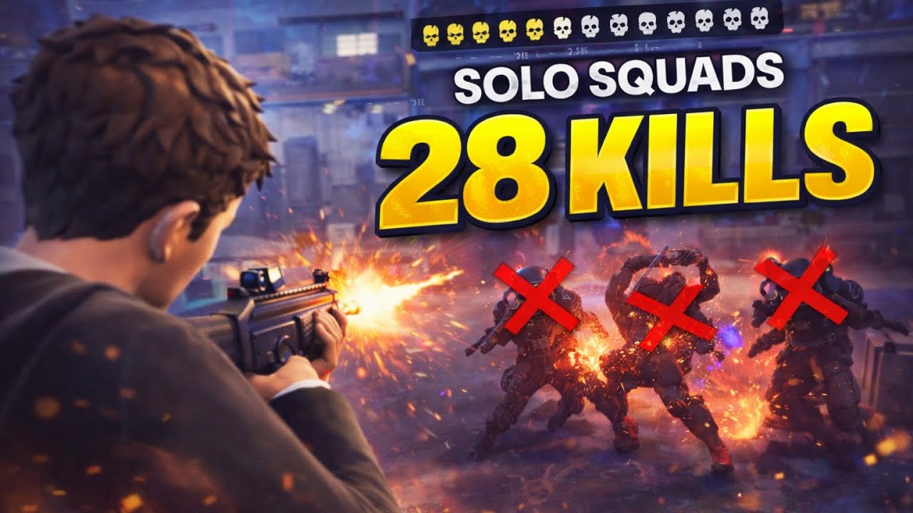 This Solo Vs Squad Was UNFAIR… (28 KILLS)
