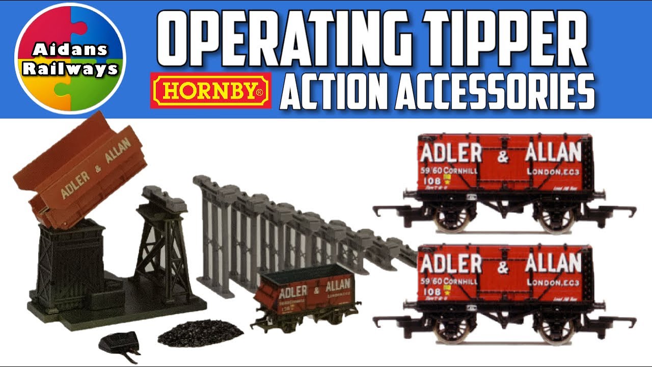 Hornby Action Accessories Operating Tipper R8132 | Electrically Operated
