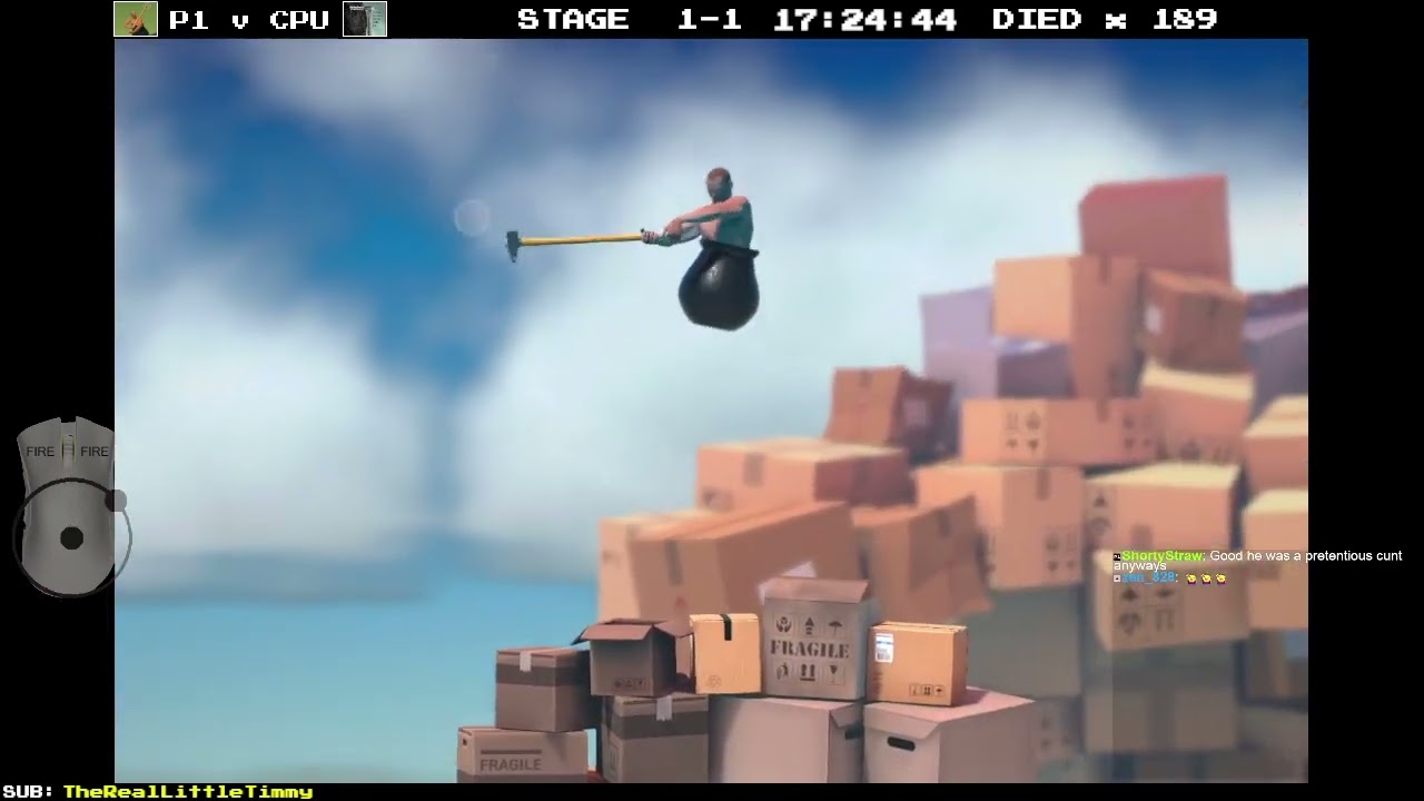 Getting Over It - The Dungeon - Have you had enough yet?!