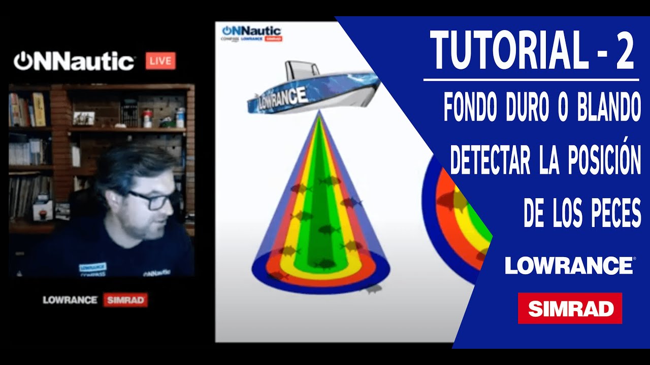 2º Tutorial ONNautic Live: Detectar la Posición de los peces. Saber cuando el Fondo es duro o Blando