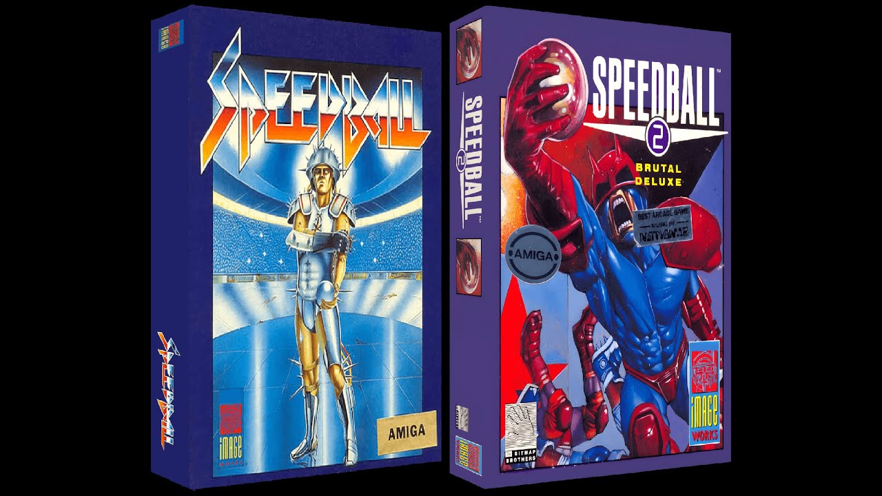 -Speedball & Speedball 2 Brutal Deluxe sur Amiga (Commodore) 😉👍.