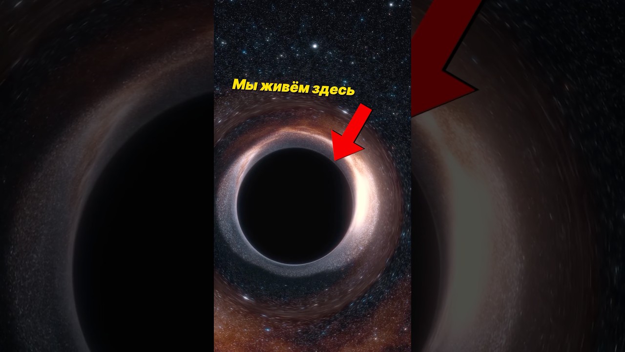 Мы живём внутри чёрной дыры? #наука