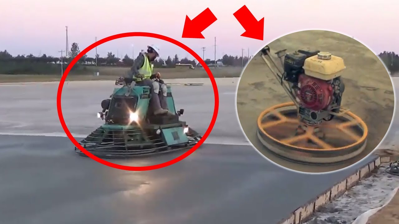 World Amazing Modern Road Construction  | Extreme Fastest Concrete Paving Machine Working