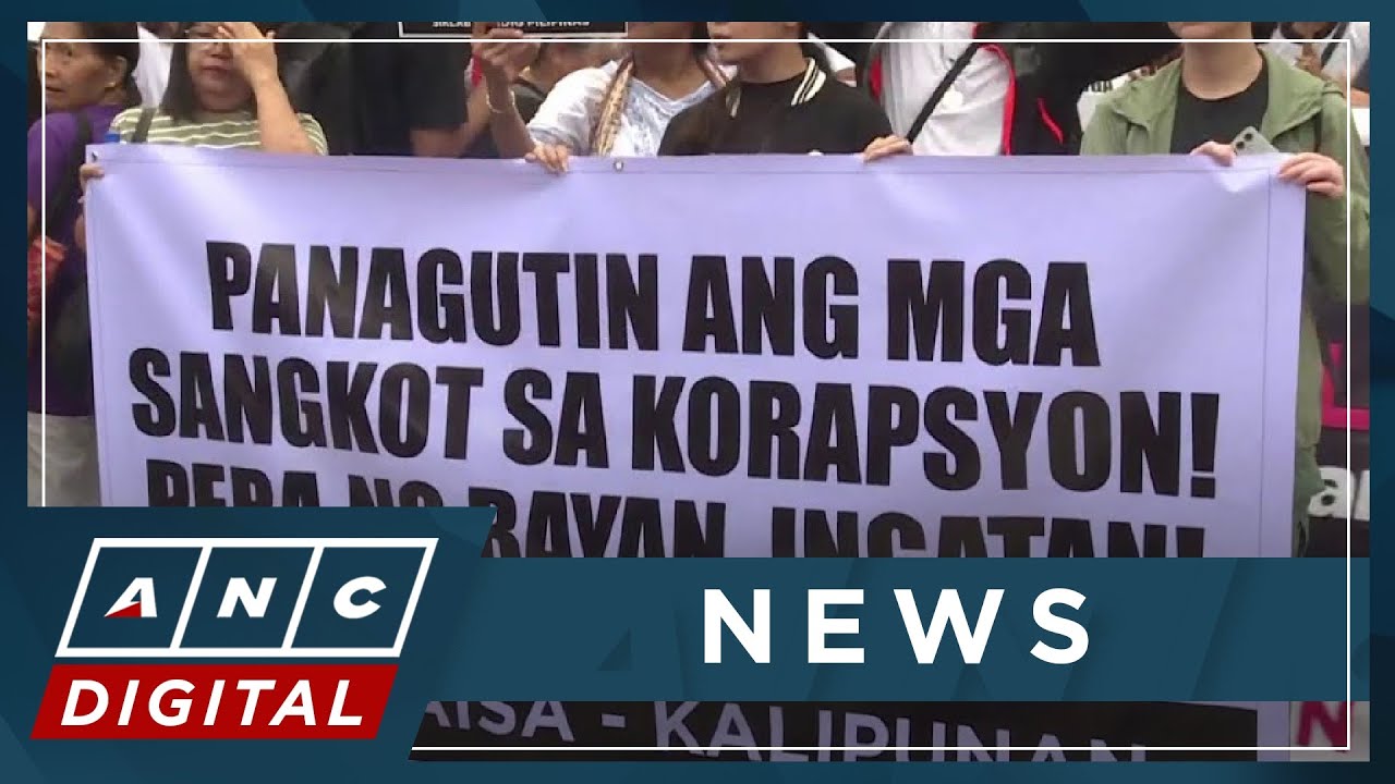 Protesters demand accountability amid flood control mess;  Bigger rallies planned on September 21