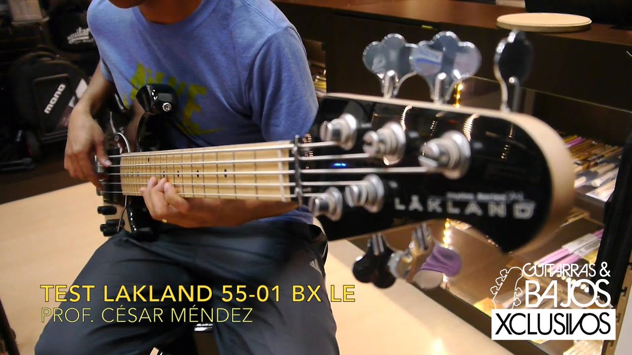 Test Lakland 55-01 BX por C&eacute;sar M&eacute;ndez.