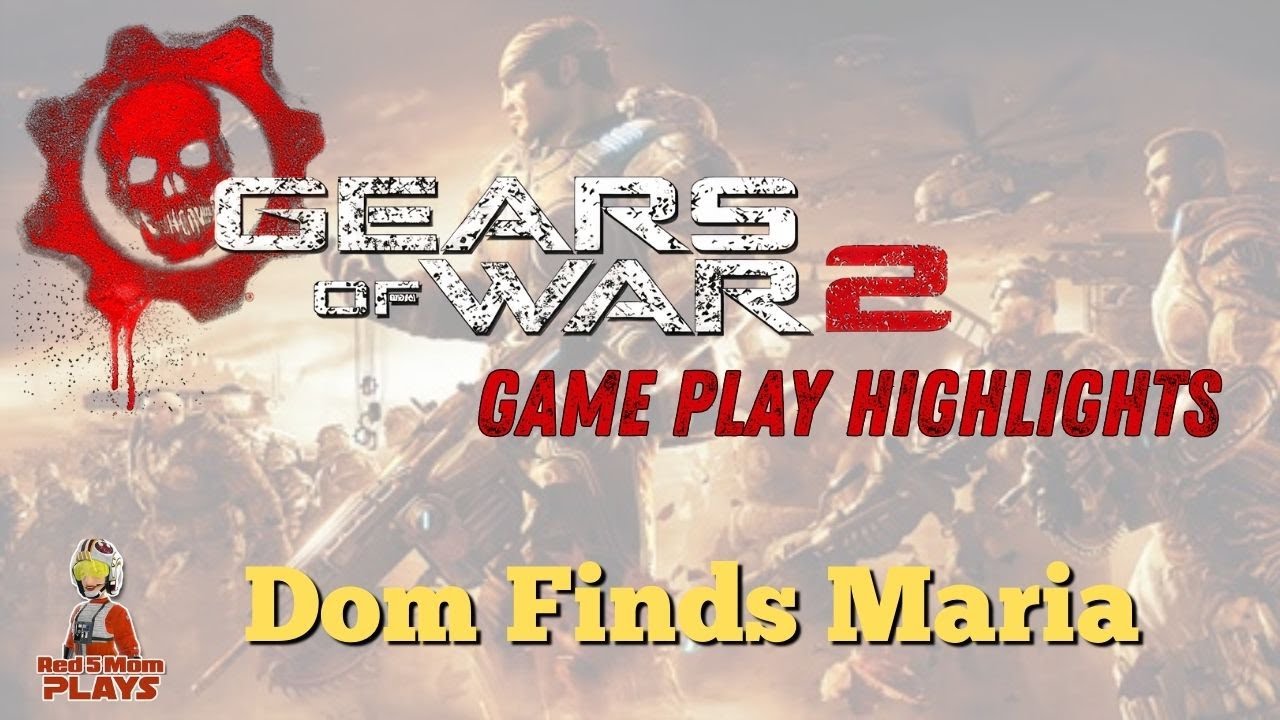 Dom Finds Maria - Full Scene | 👵🎮 Senior Citizen Gamer Plays Gears Of War 2