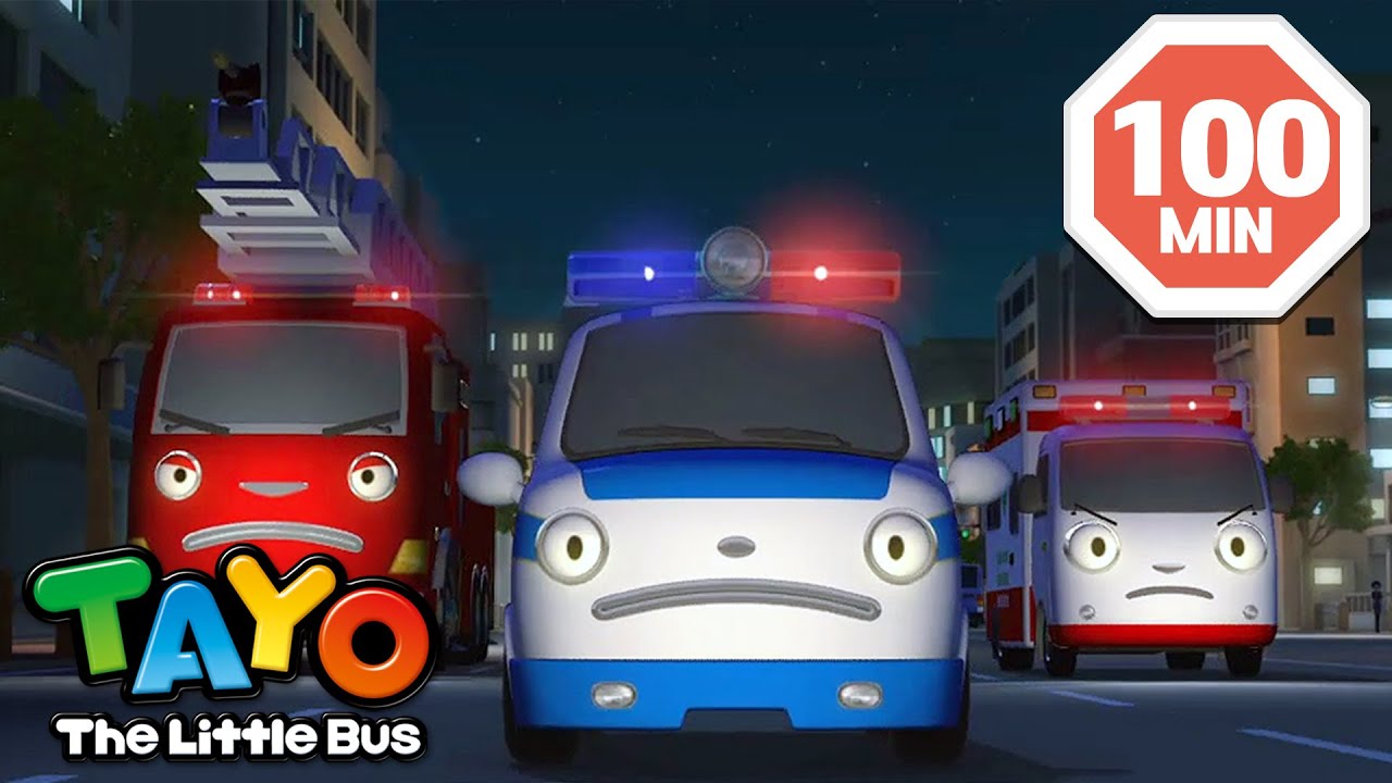 Ngày Quốc Tế Thiếu Nhi | Xe Cứu Hỏa, Xe Cứu Thương, và Xe Cảnh Sát | Tayo xe buýt bé nhỏ