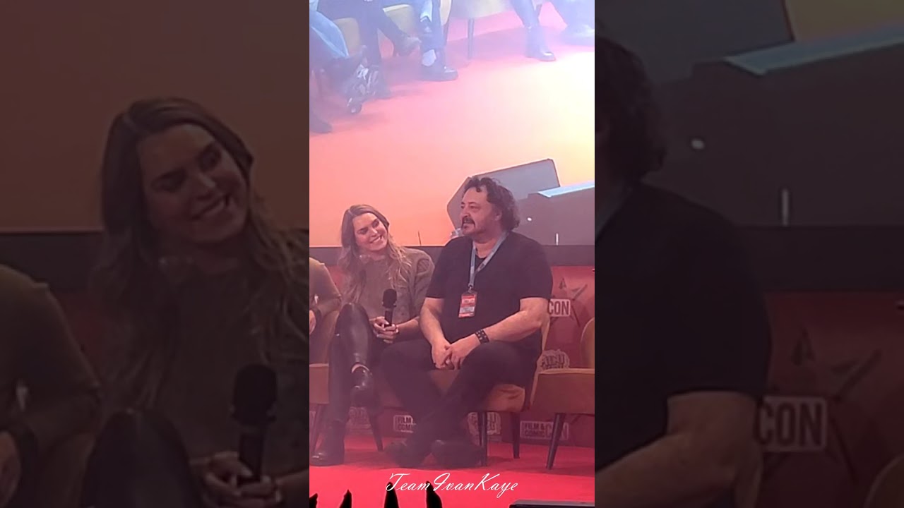 Ivan Kaye Rocking the Stage at the #Vikings Panel | German Film & Comic Con Winter Dortmund 2024