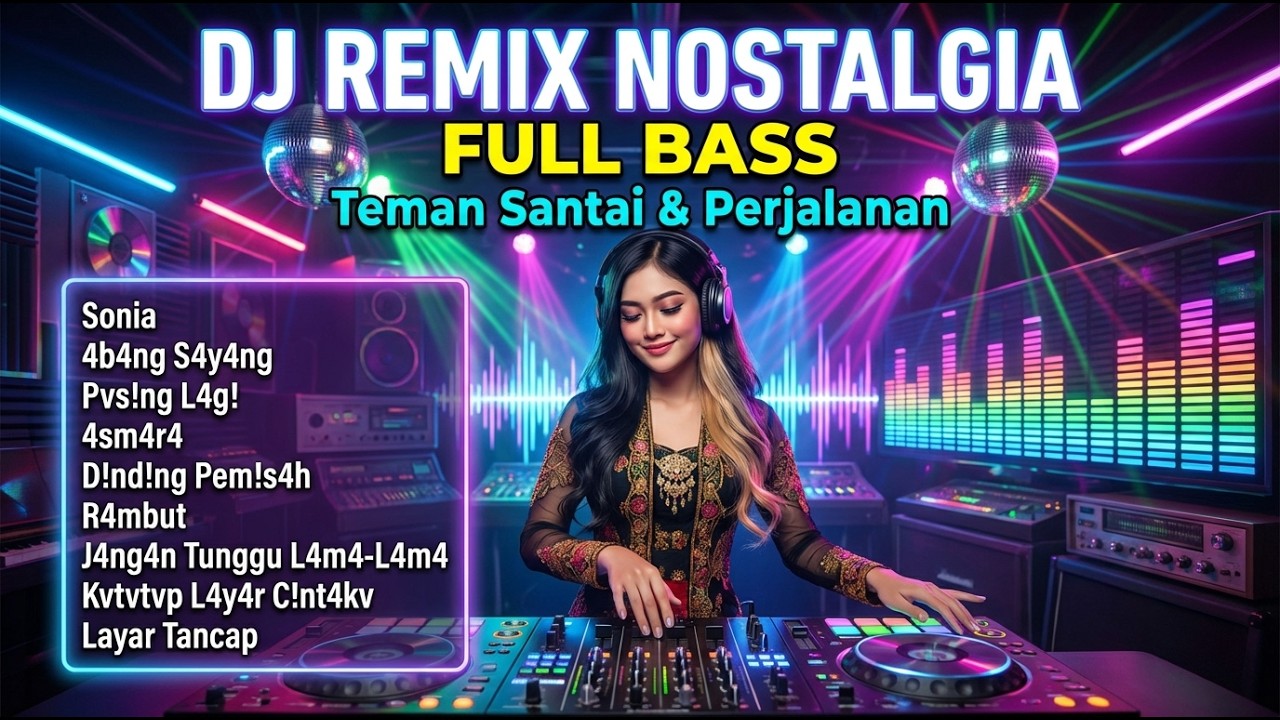 DJ REMIX NOSTALGIA NONSTOP TERBAIK | LAGU TEMANI KERJA DAN PERJALANAN