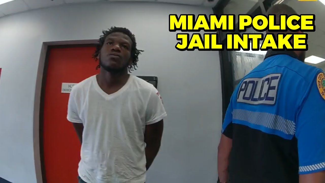 Miami Police Jail Intake Process