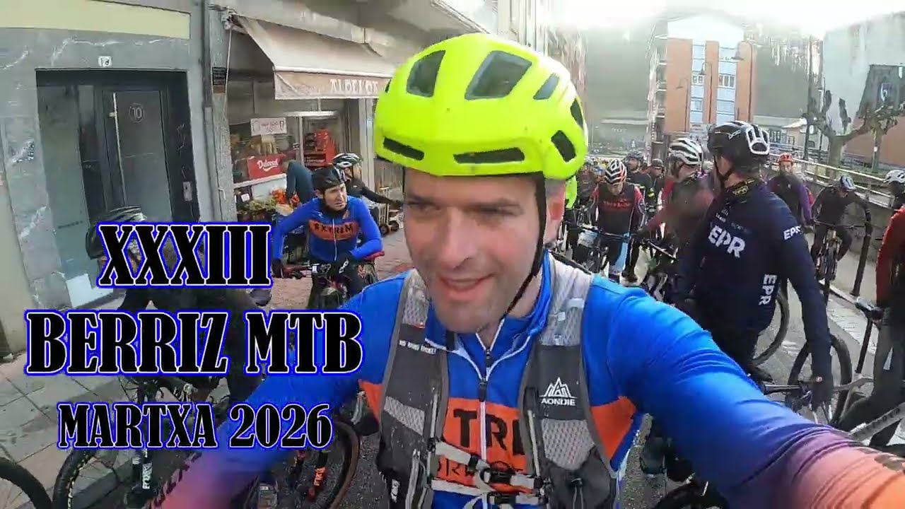 Berriz MTB Martxa 2026, exceso de barroterapia /Rafiki MTB/