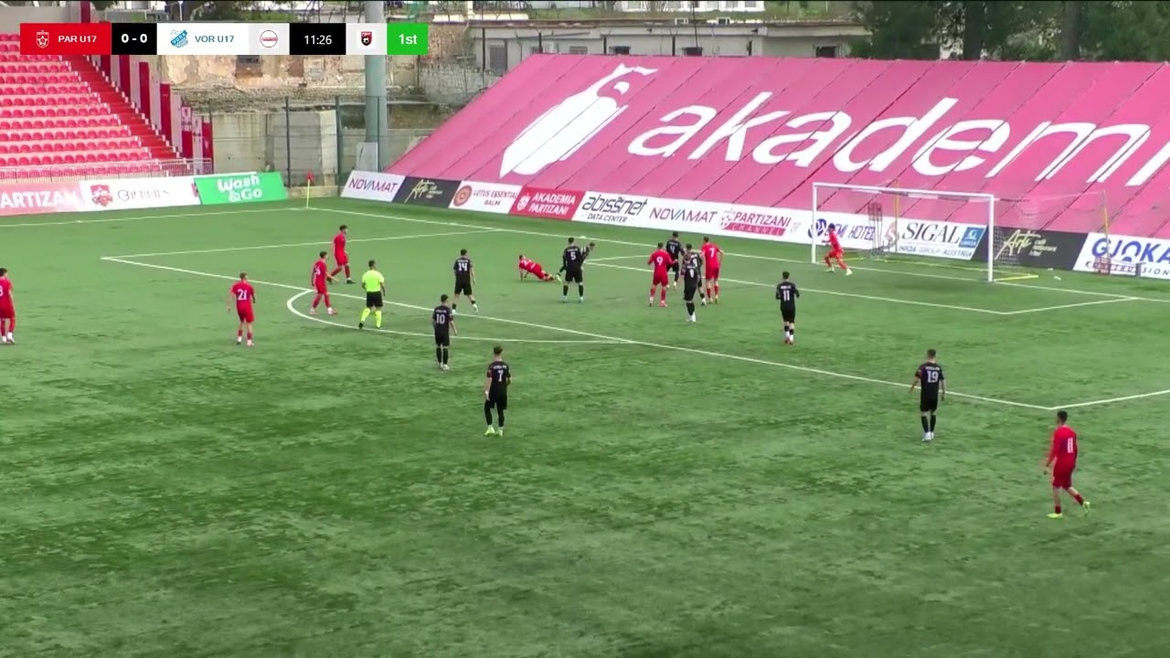 HIGHLIGHTS  | SUPERIORE U17 |  PARTIZANI - VORA  1:0